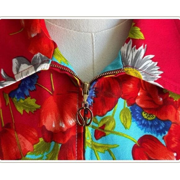 St. John Sport Floral Jacket - Picture 4 of 9